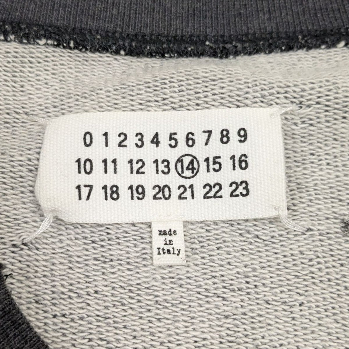 Martin Margiela⑩ マルタンマルジェラ⑩ 再構築 スウェット Maison Margiela（旧Maison Martin Margiela） - MAISON MARTIN