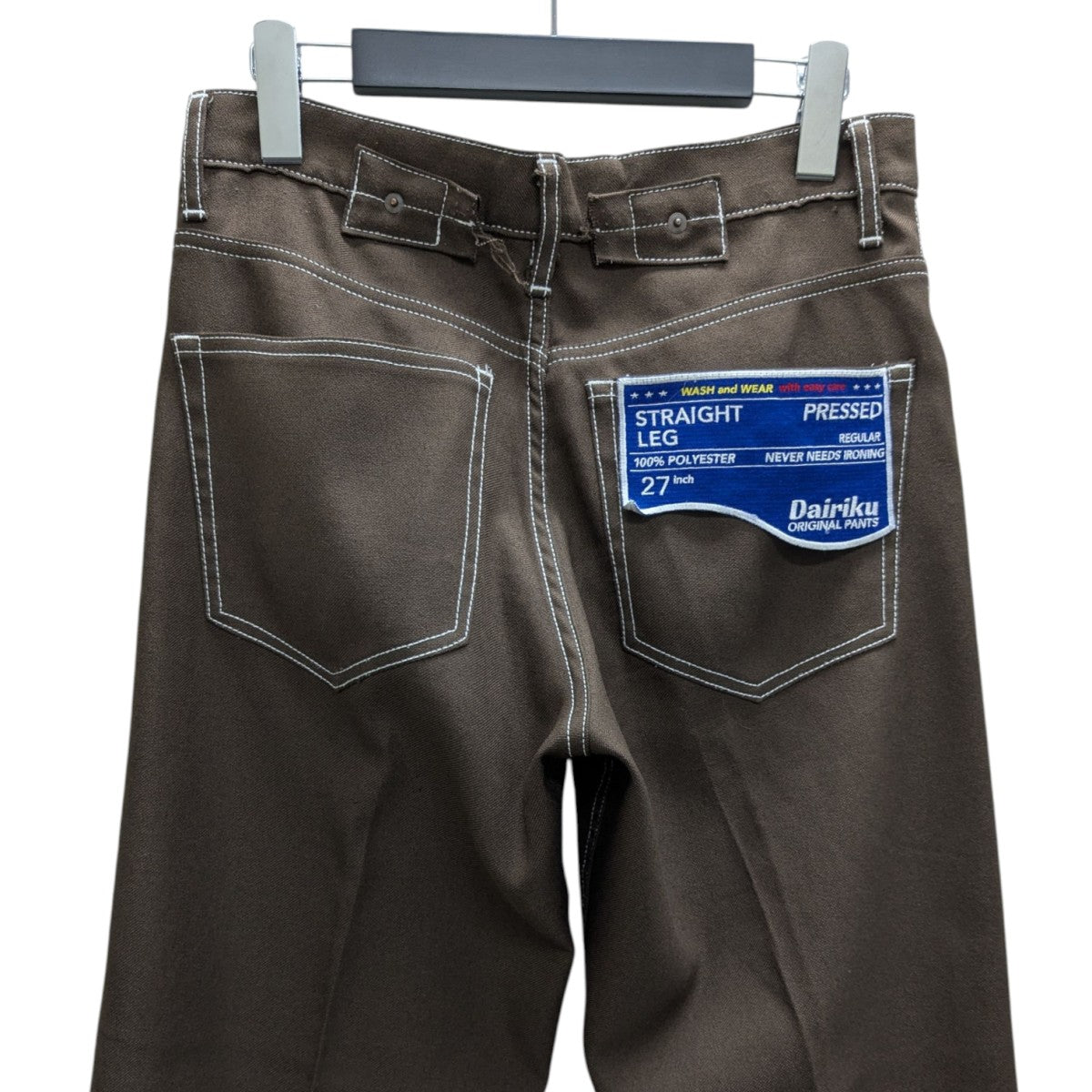DAIRIKU(ダイリク) Flasher Pressed Pants センタープレスパンツ