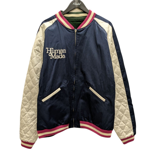 超希少モデル 極美品 XL マークアンドロナリバーシブル ジャケット 紺