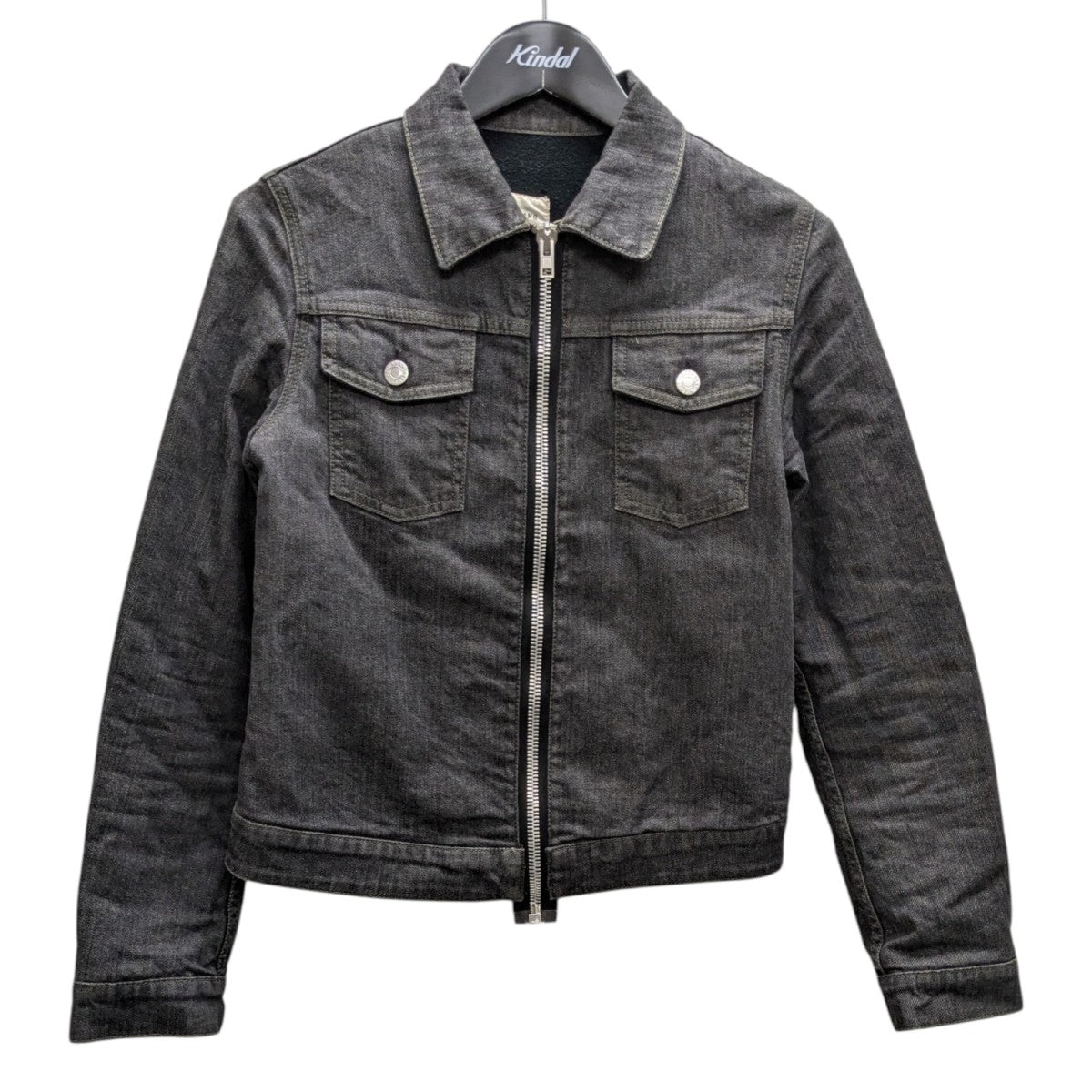 HELMUT LANG ダークグレー ジャケット Sサイズ HELMUT LANG(ヘルムートラング) ELASTIC DENIM SLIM 2 POCKET