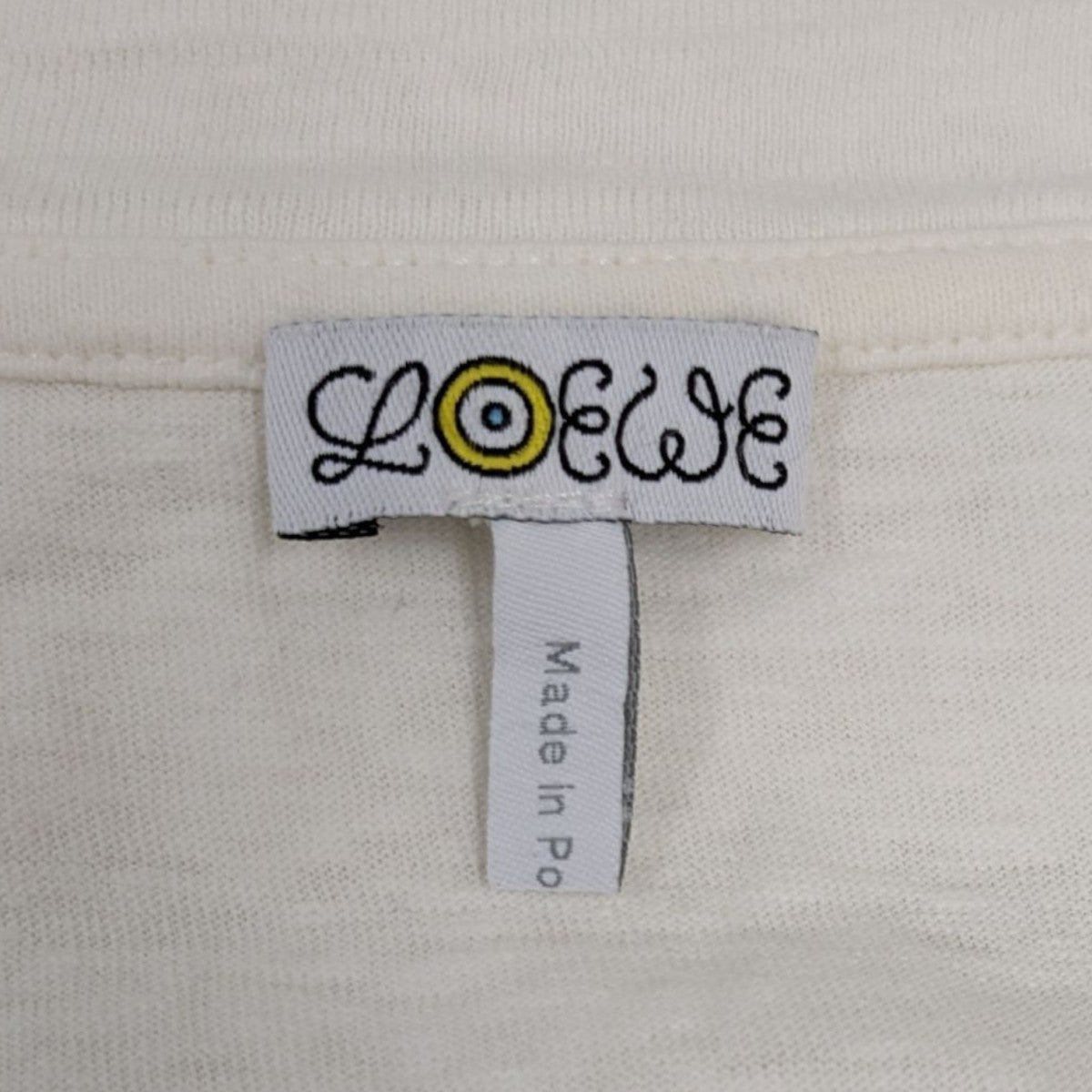 LOEWE(ロエベ) プリントTシャツ H6299984PC ホワイト サイズ L