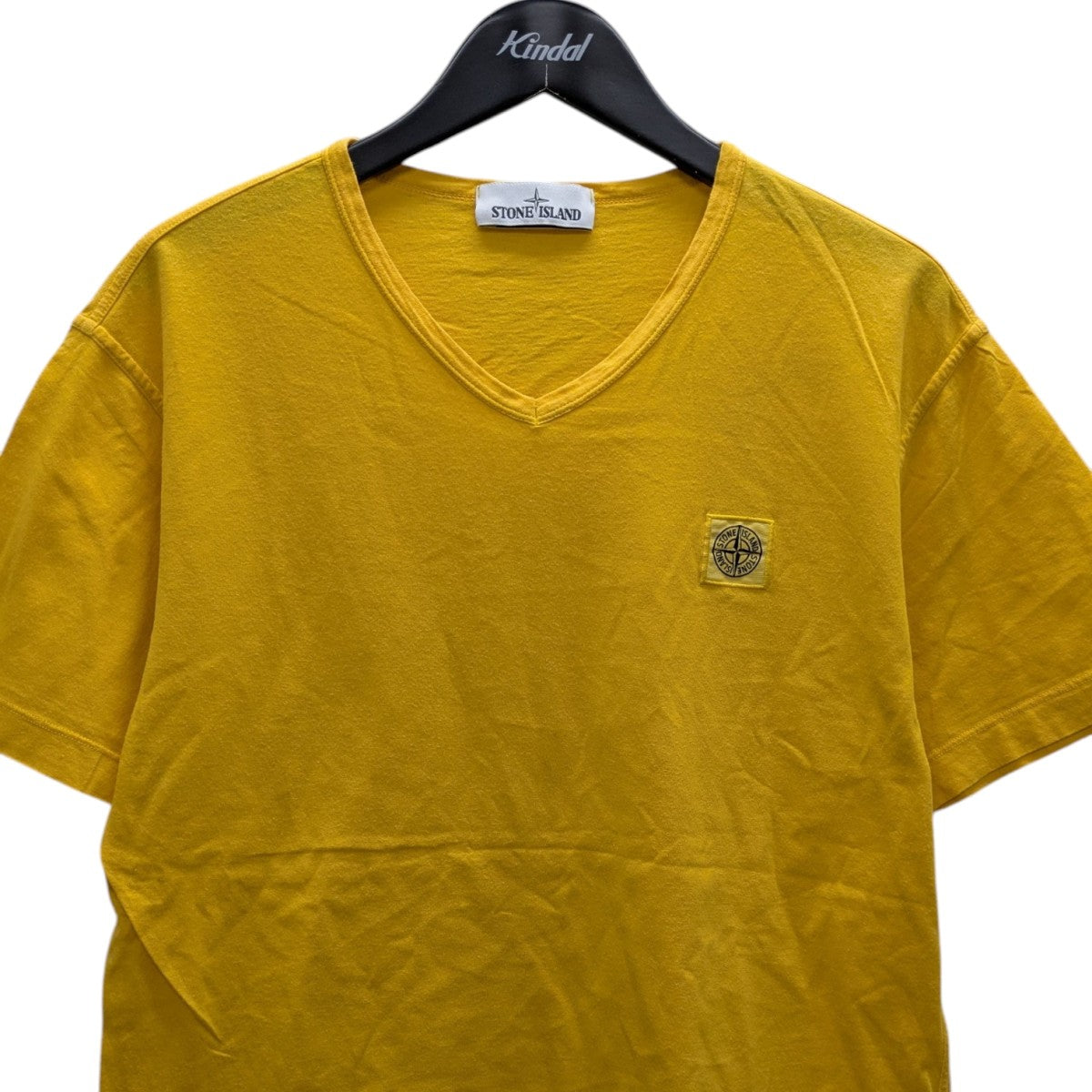 STONE ISLAND 胸ロゴTシャツ 古着・中古-2枚目のアイテム画像