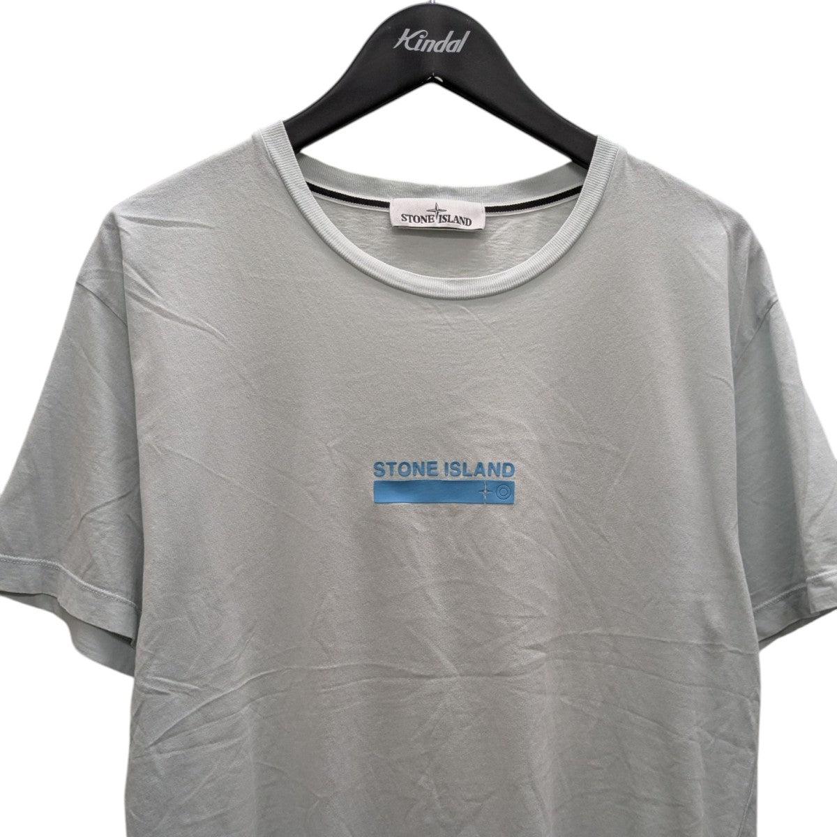 STONE ISLAND フロントロゴTシャツ 古着・中古-2枚目のアイテム画像