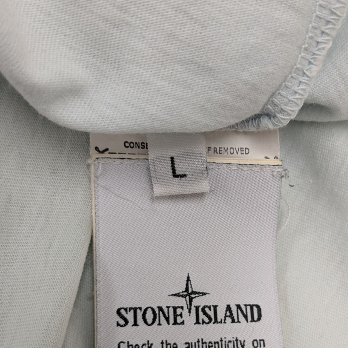 STONE ISLAND フロントロゴTシャツ 古着・中古-7枚目のアイテム画像