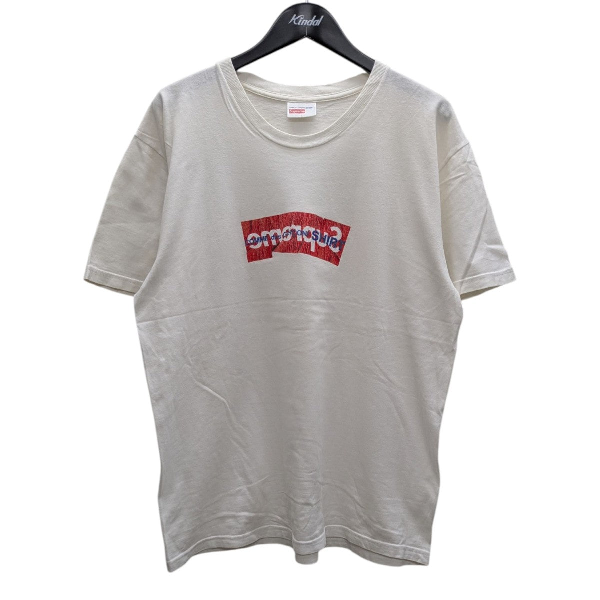 Supreme×COMME des GARCONS SHIRT Box Logo TeeプリントTシャツ 古着・中古-1枚目のアイテム画像