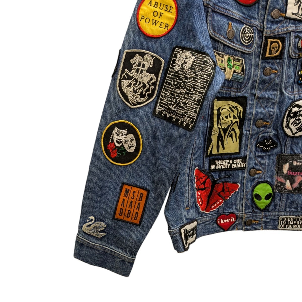 Supreme デニムジャケット Mサイズ Supreme（シュプリーム）デニムジャケット 黒 サイズ:M メンズ