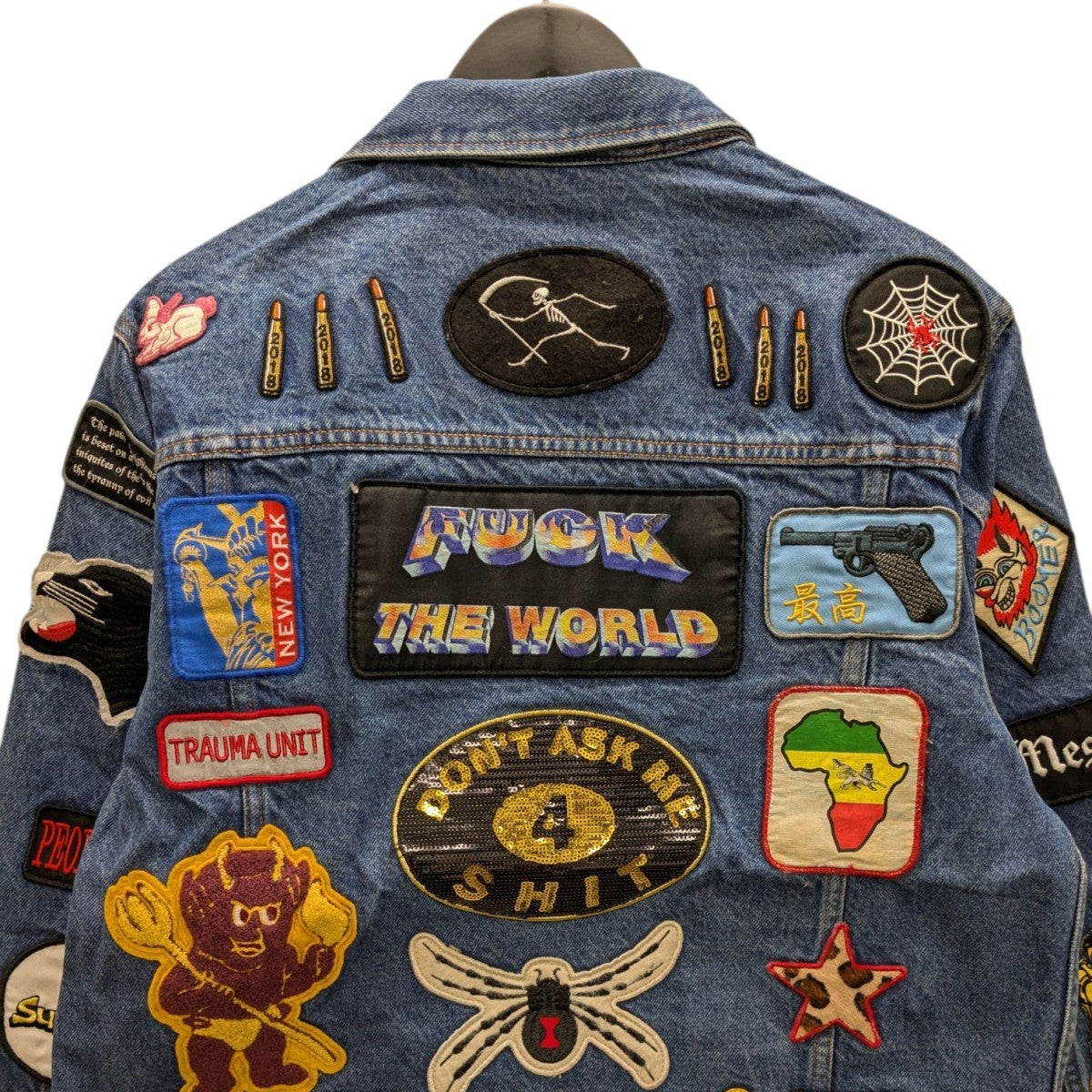 Supreme(シュプリーム) Patches Denim Trucker Jacketパッチ