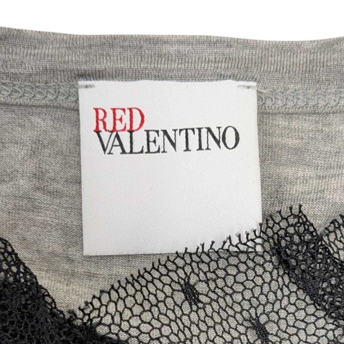 RED VALENTINO(レッド・ヴァレンティノ) レースTシャツ 6RCN0474