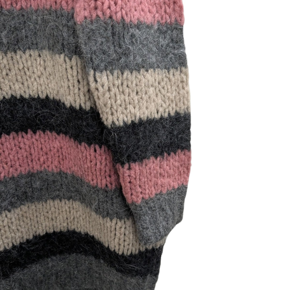 DRIES VAN NOTEN コットンボーダーニット　XL DRIES VAN NOTEN コットンボーダーニット XL early 90's] “Dries