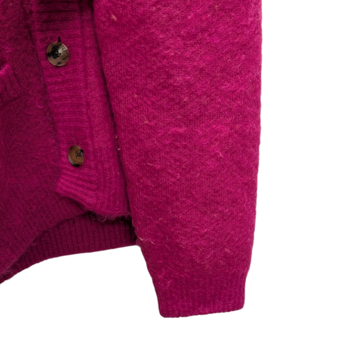 LOW SILHOUETTE MOHAIR CARDIGAN ．07【PINK】ショート丈カーディガン