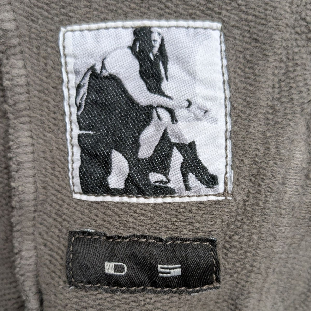 ダークシャドウ DRKSHDW　ジップアップジェイソンズスウェットパーカー JASON S HOODIE | Rick Owens DRKSHDW(リックオウエンス ダーク