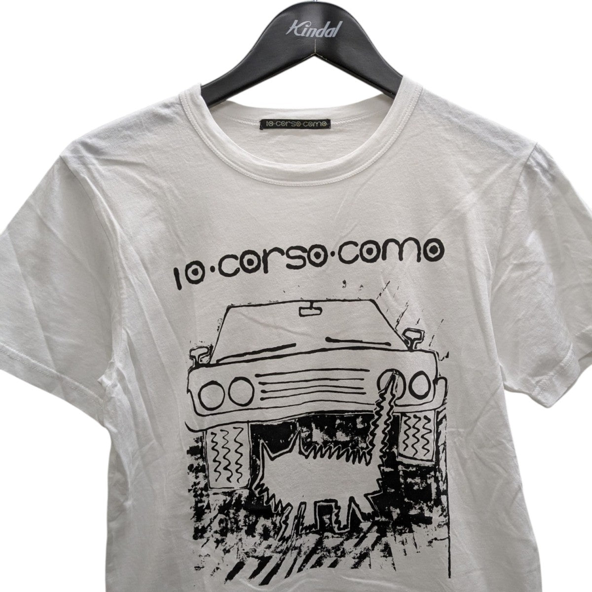 10 corso como(ディエチ コルソコモ) プリントTシャツ ホワイト