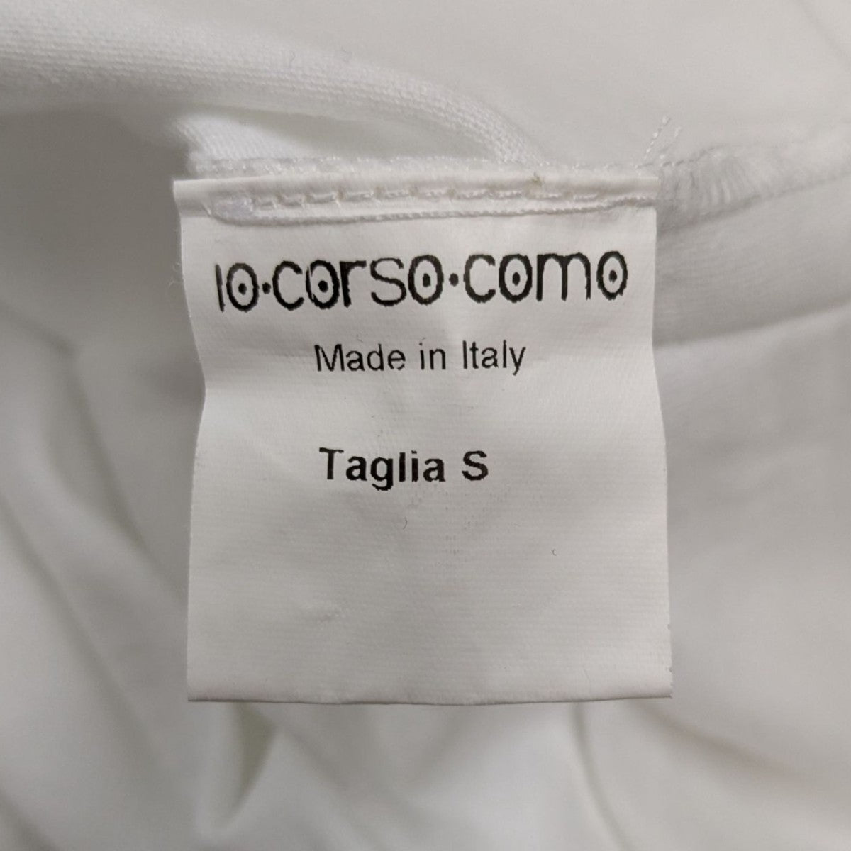 BIGBANG★10 corso como コルソコモ コラボ 限定 Tシャツ コムデギャルソン × コルソコモ 限定 Tee T-Shirt ホワイト