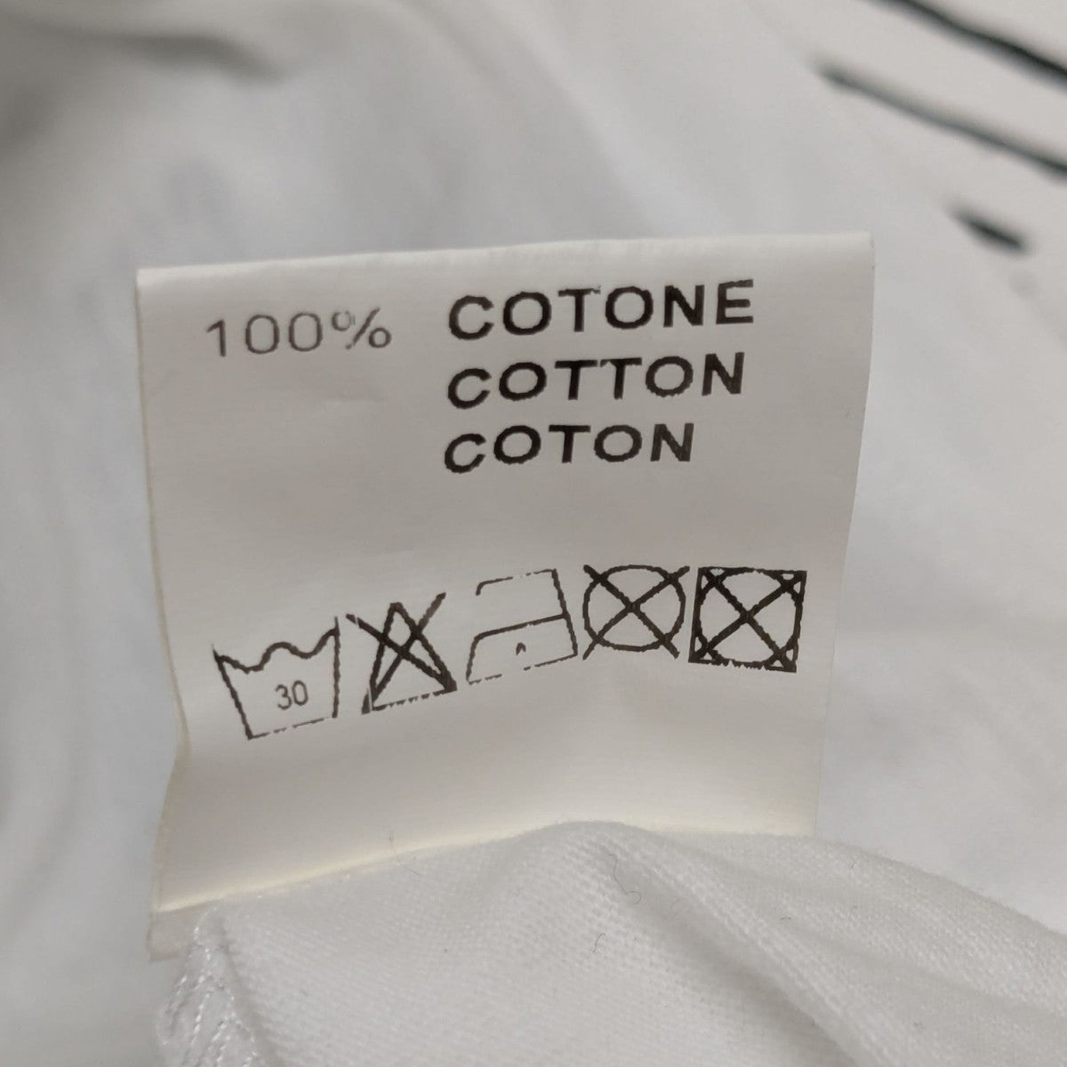 10 corso como(ディエチ コルソコモ) プリントTシャツ ホワイト