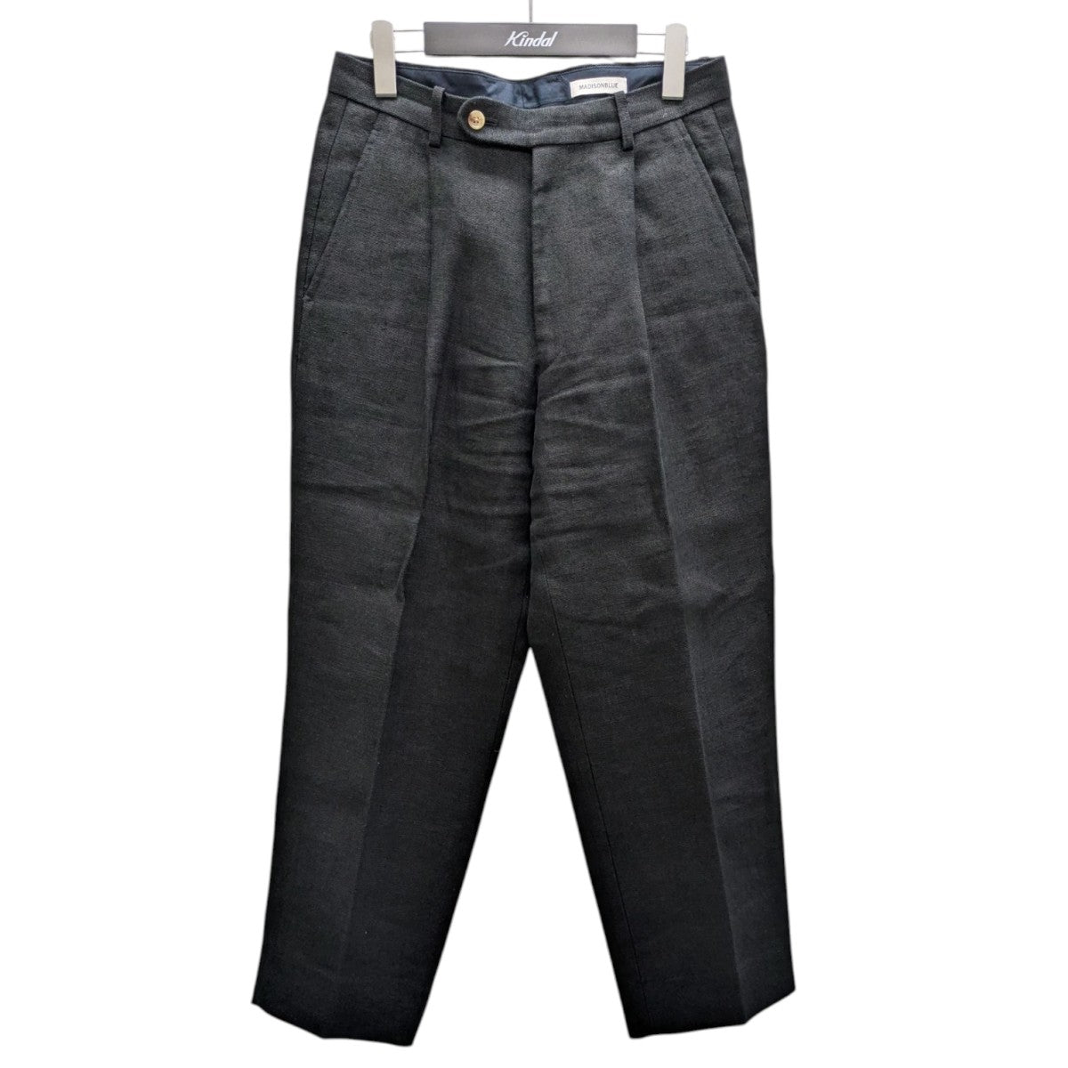 MADISON BLUE ONE TUCK SLACKS LINEN リネンタックスラックス 古着・中古-1枚目のアイテム画像