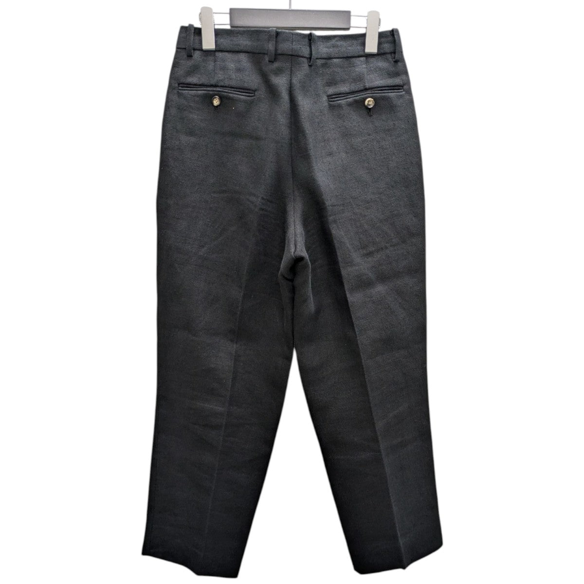 MADISON BLUE ONE TUCK SLACKS LINEN リネンタックスラックス 古着・中古-3枚目のアイテム画像