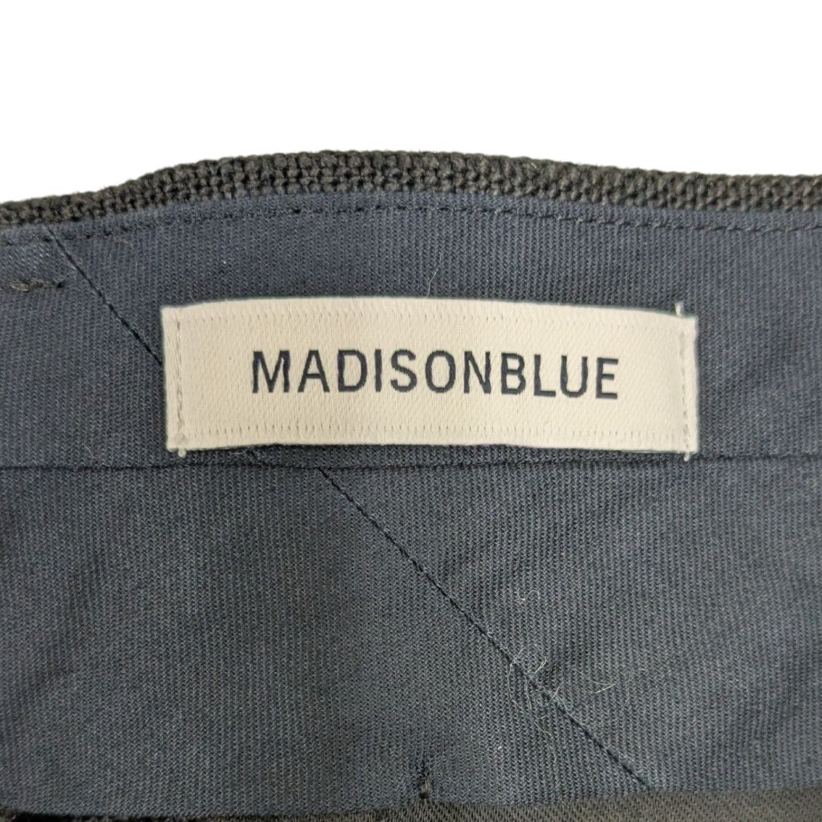 MADISON BLUE ONE TUCK SLACKS LINEN リネンタックスラックス 古着・中古-6枚目のアイテム画像