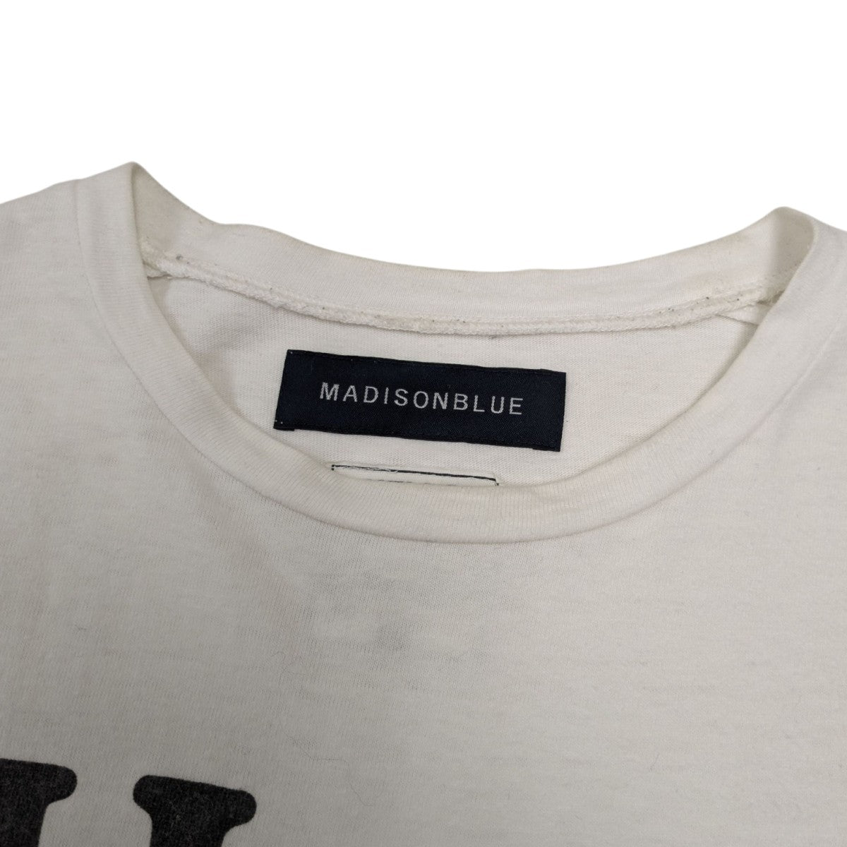 MADISON BLUE(マディソンブルー) HELLO CREW NECK TEEプリントT