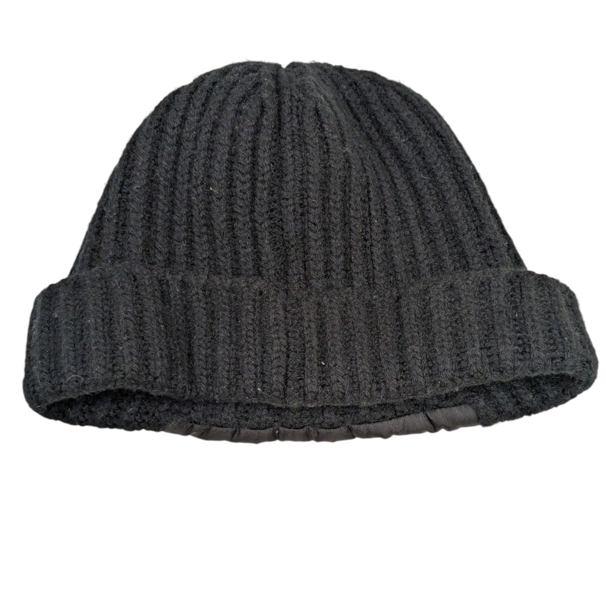 PRADA ナイロンビーニー Re-Nylon ロールキャップ BLACK M PRADA ナイロンビーニー Re-Nylon ロールキャップ BLACK M 話題