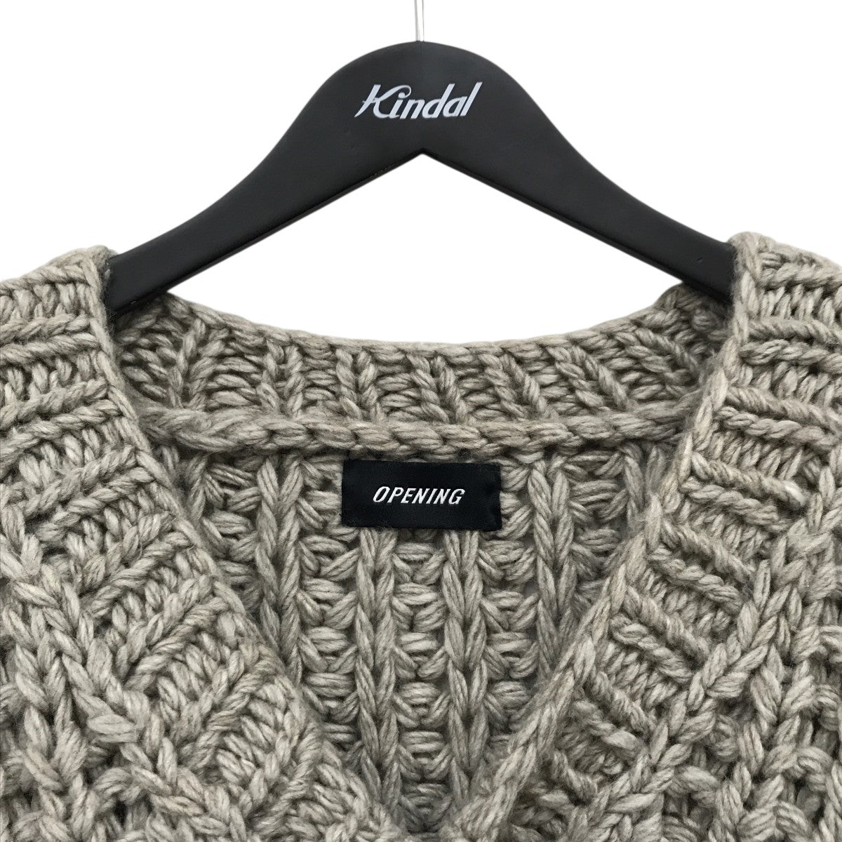 ケーブルニットカーディガンopa210557