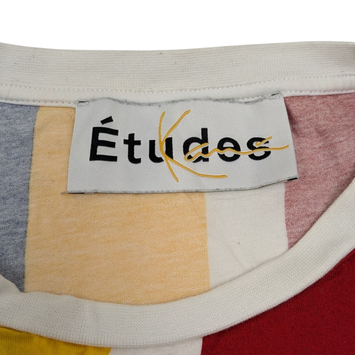 Etude ストライプTシャツ 古着・中古-6枚目のアイテム画像