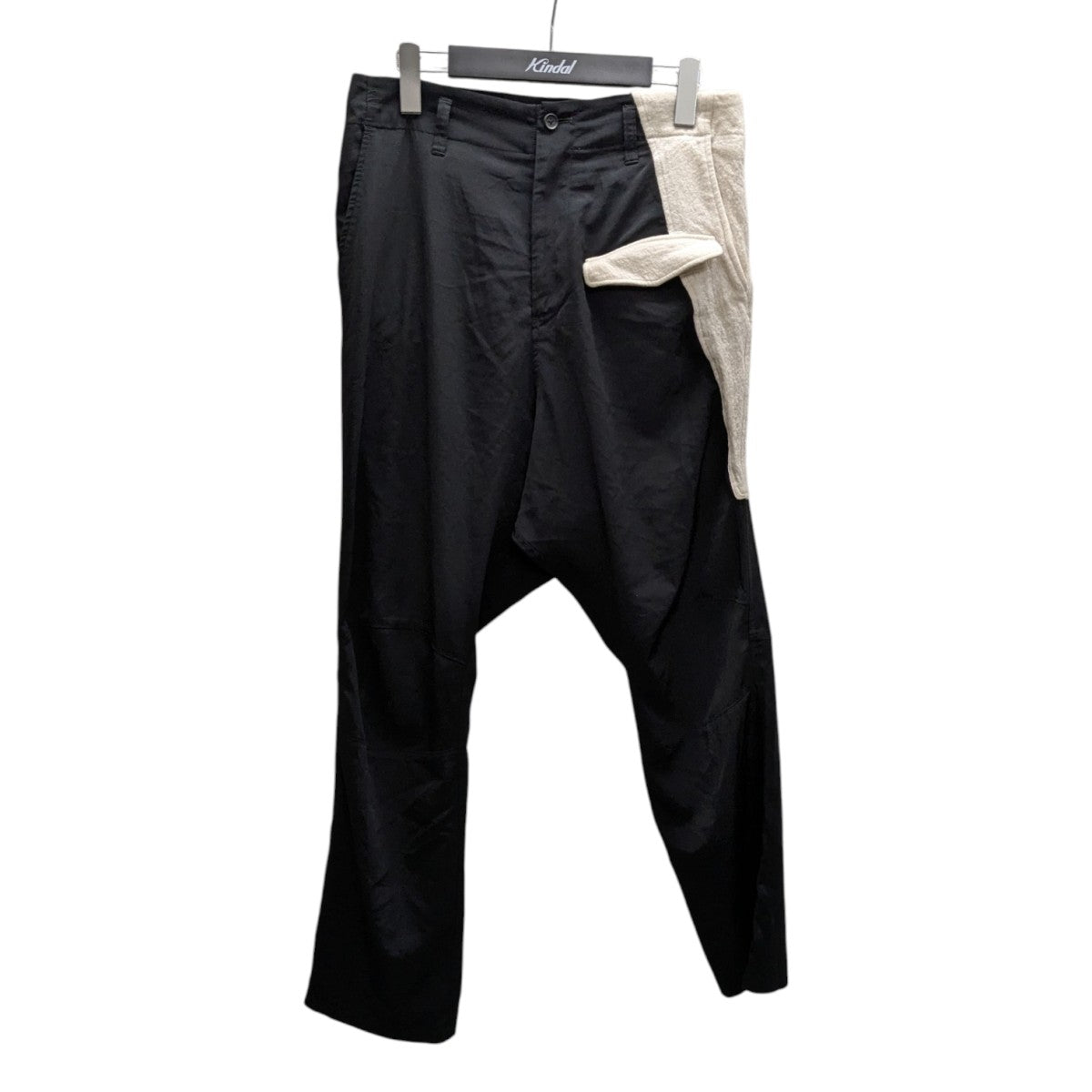 yohji yamamoto+Noir 切替パンツNV-P15-805 古着・中古-1枚目のアイテム画像