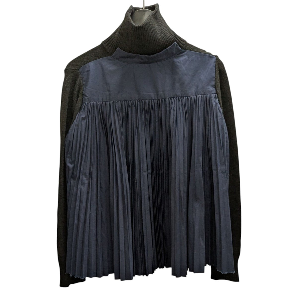 sacai(サカイ) ドッキングタートルネックニット 15-02332