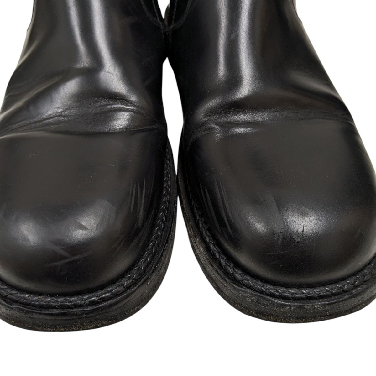 BOTTEGA VENETA(ボッテガヴェネタ) レザーブーツ ブラック サイズ 44