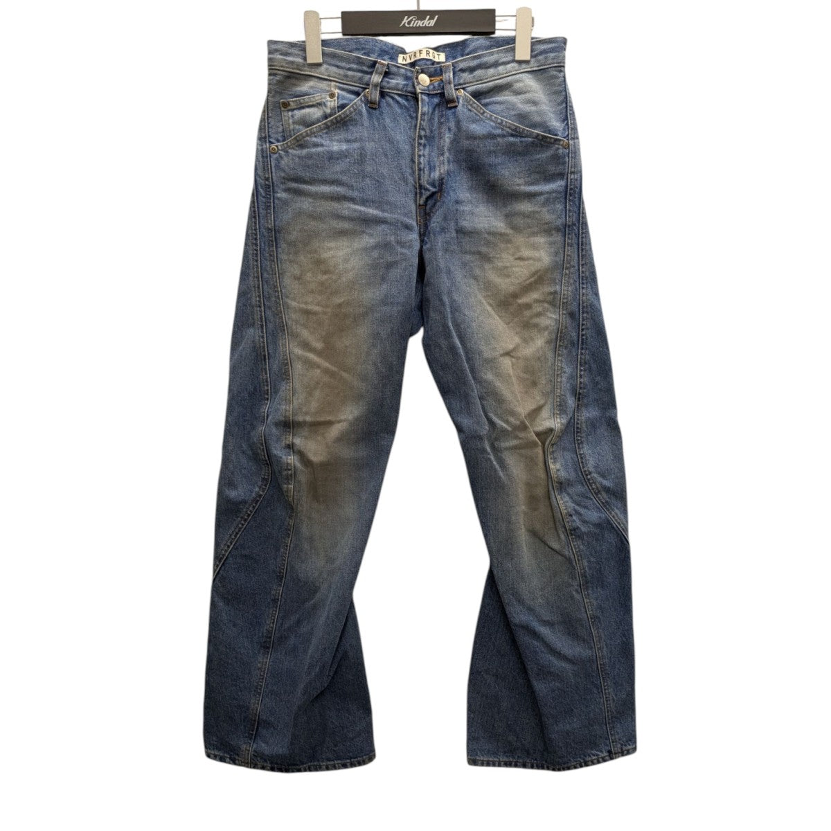 NVRFRGT 3D Twisted デニムパンツ　サイズ2 別注〉3D TWISTED JEANS 2.0 | NVRFRGT