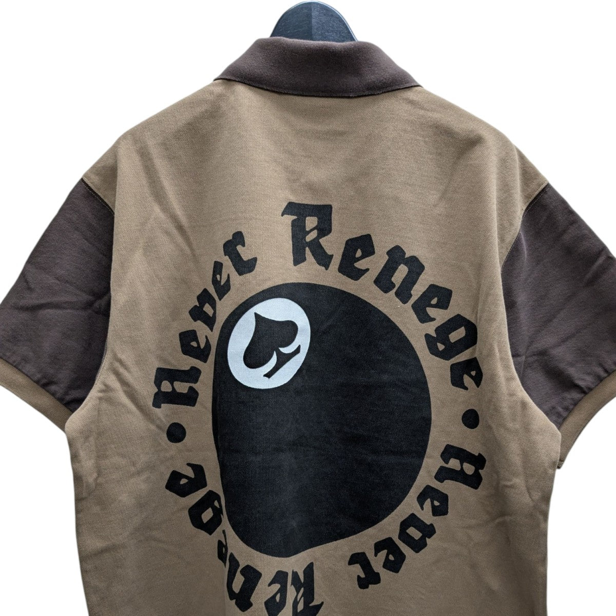 old stussy 半袖ポロシャツ STUSSYステューシー半袖ポロシャツ黒Lロゴ刺繍カラフル00s