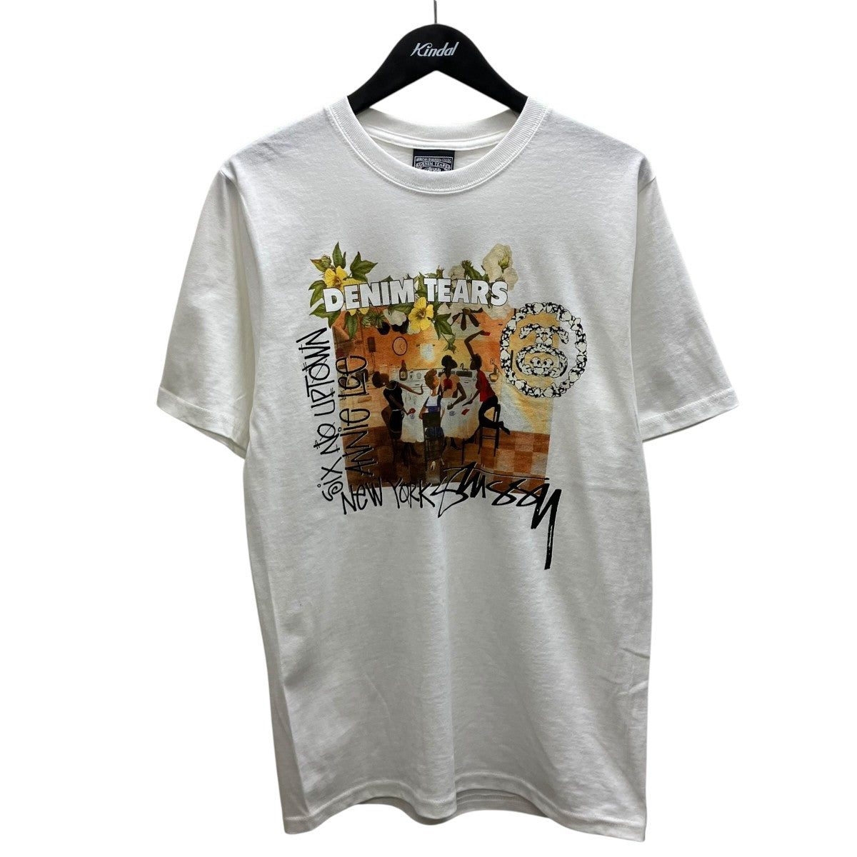 stussy×Denim Tears 25SS Annie Lee Tee半袖プリントTシャツ 古着・中古-1枚目のアイテム画像