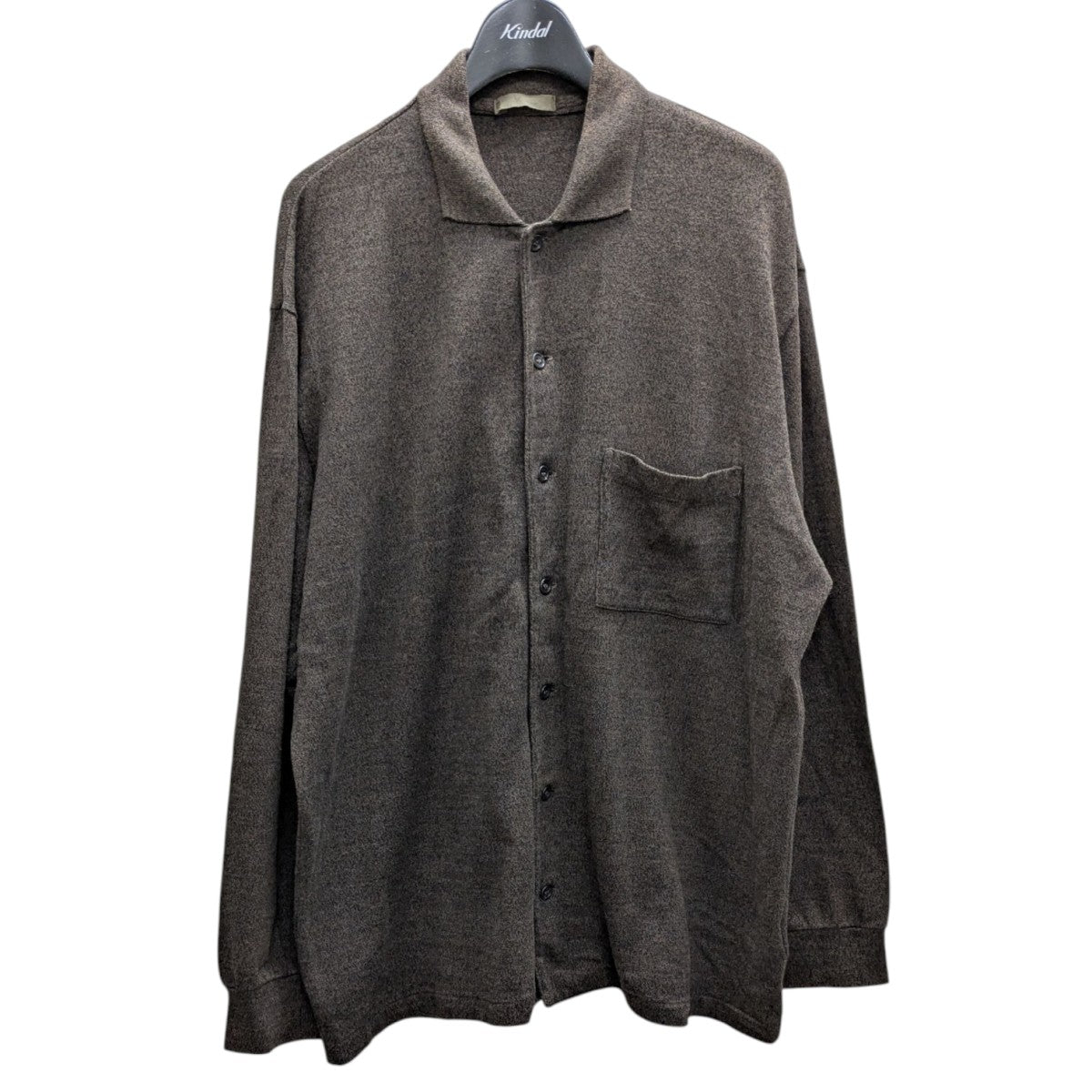 Y's for Man ニットポロシャツ ブラウン 美品 上質ウール Y's for men(ワイズフォーメン) ニットポロシャツ ML-T28-004