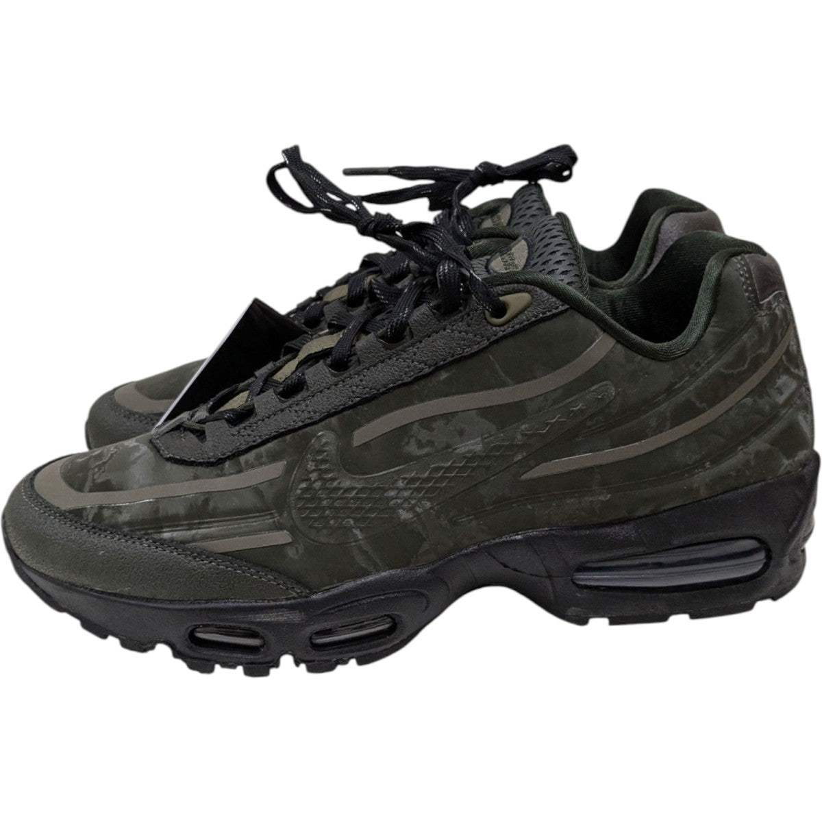 Air Max 95 Big Bubble Uniform Medium Olive and SequoiaローカットスニーカーHQ0263-300