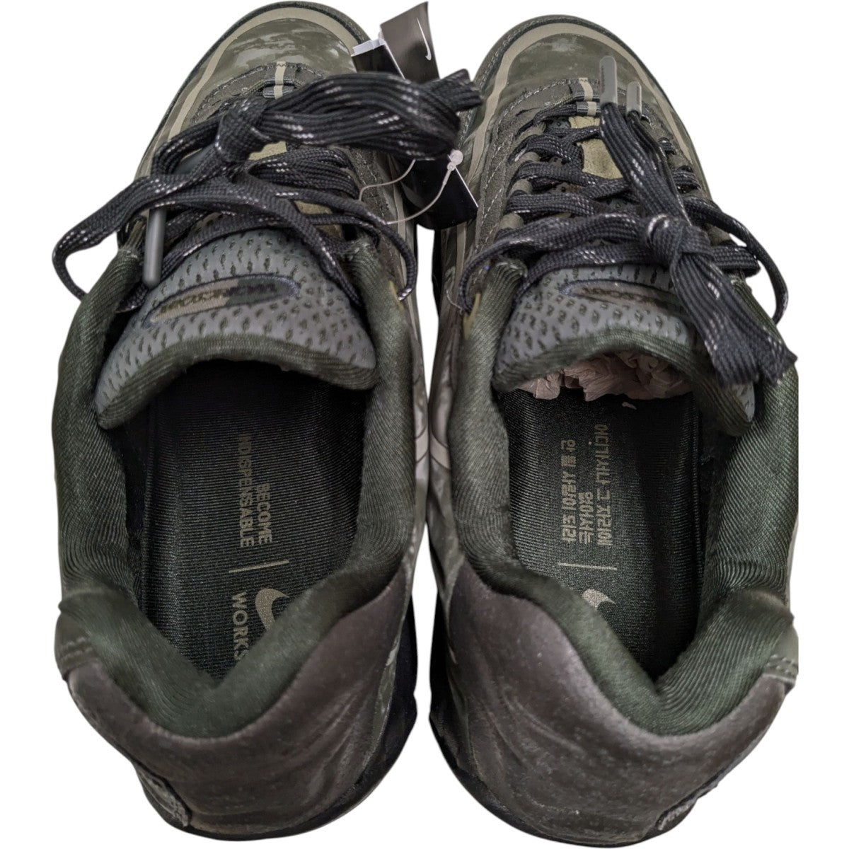 Air Max 95 Big Bubble Uniform Medium Olive and SequoiaローカットスニーカーHQ0263-300
