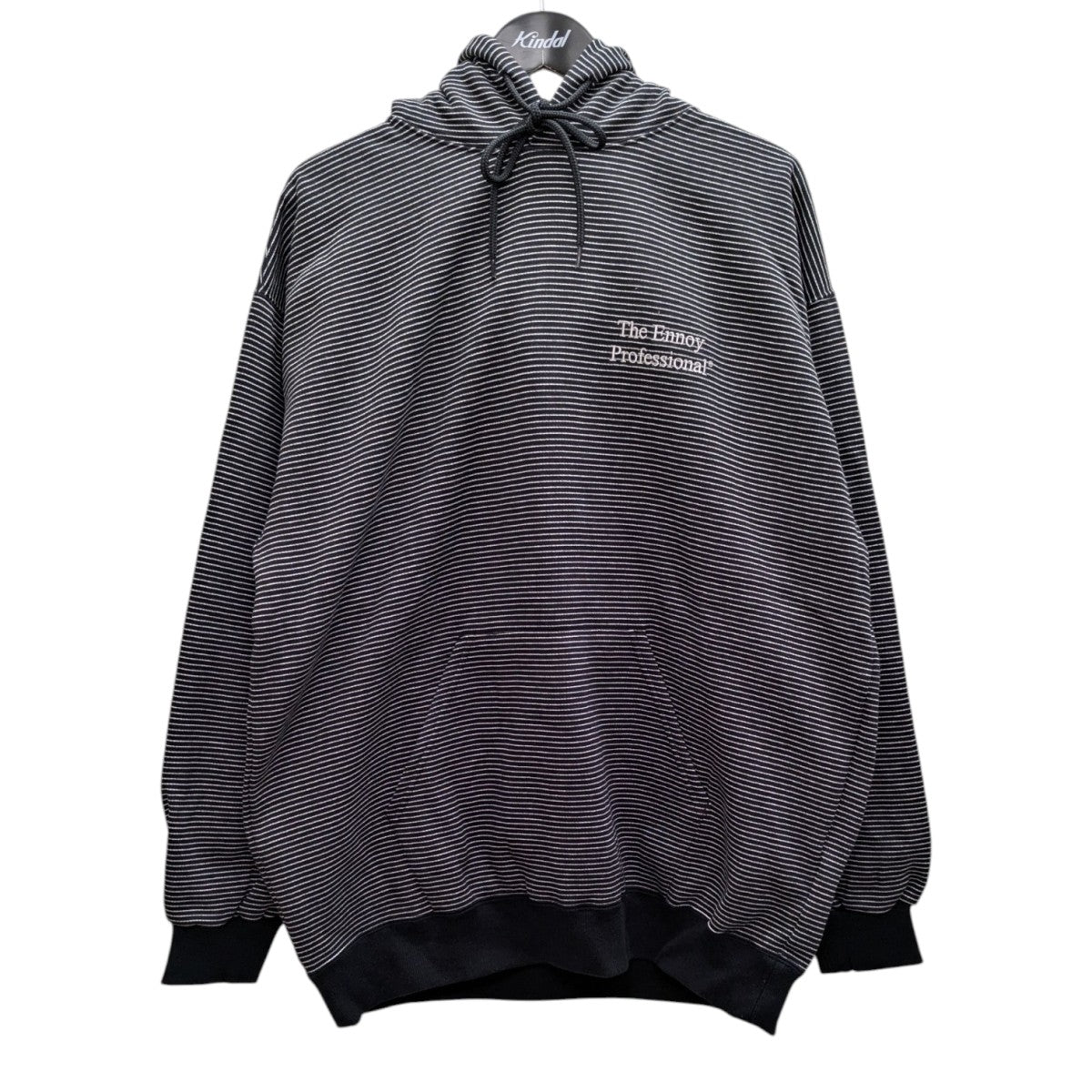 ENNOY(エンノイ) 24AW Border Hoodie Sweat ボーダーロゴ