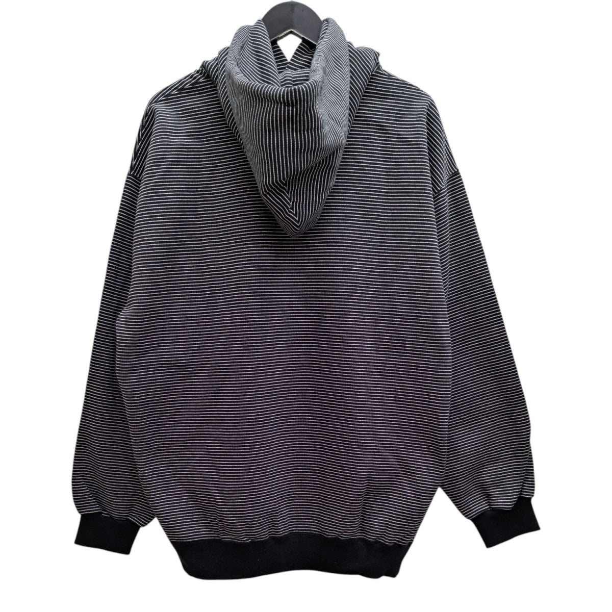 ENNOY(エンノイ) 24AW Border Hoodie Sweat ボーダーロゴフーディ  