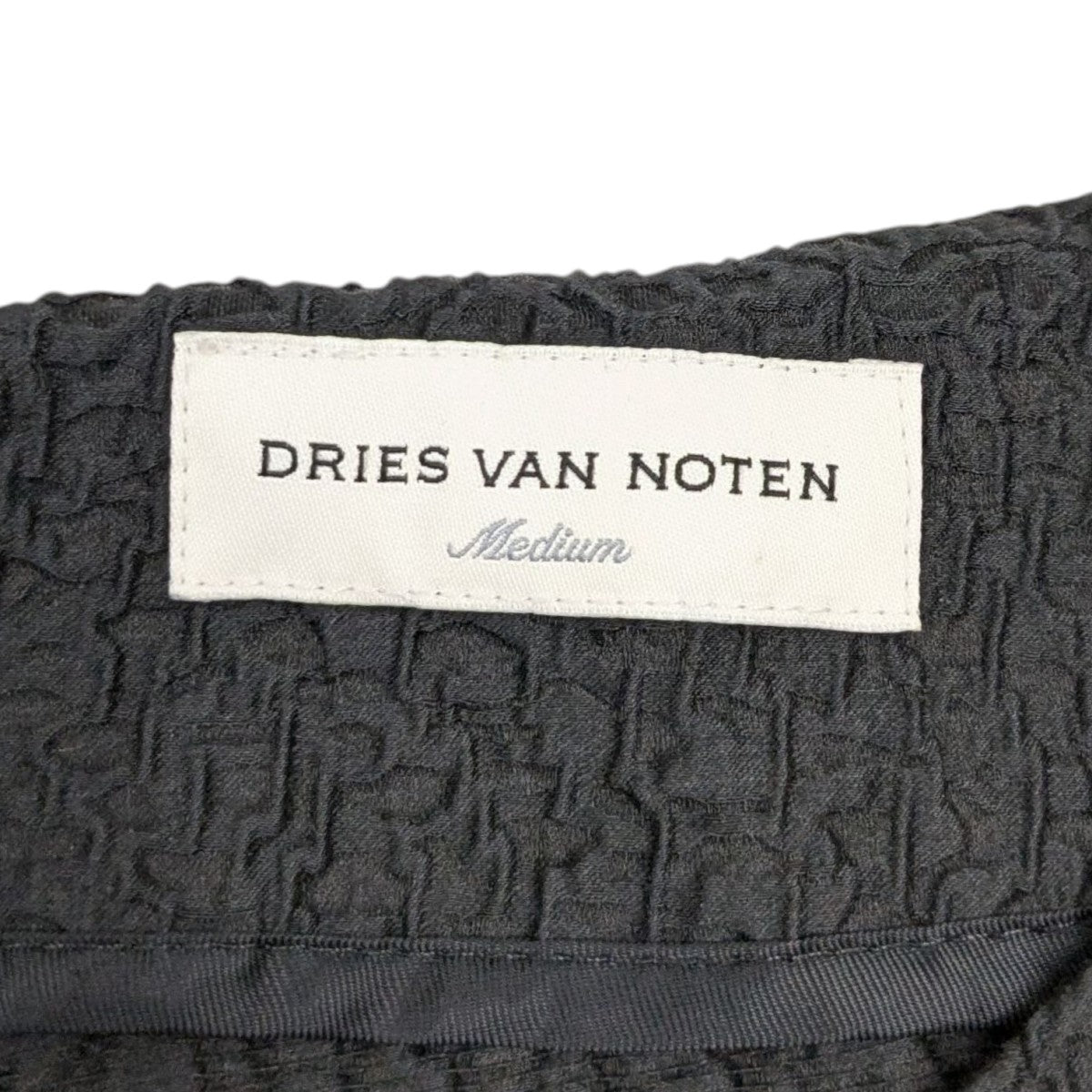 DRIES VAN NOTEN(ドリスヴァンノッテン) コットンシルクノー