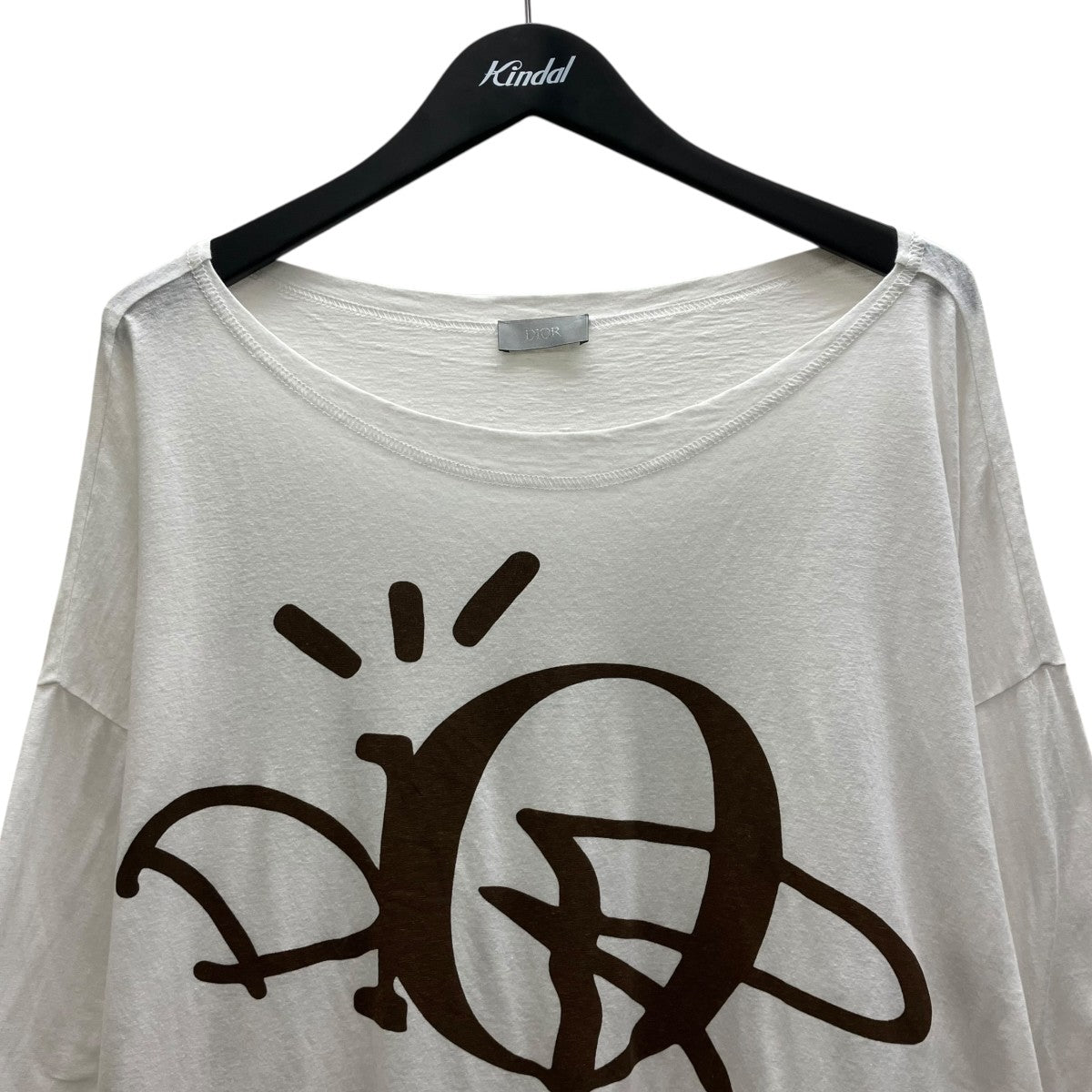 DIOR×TRAVIS SCOTT プリントTシャツ 283J632A0752 ホワイト サイズ X3L