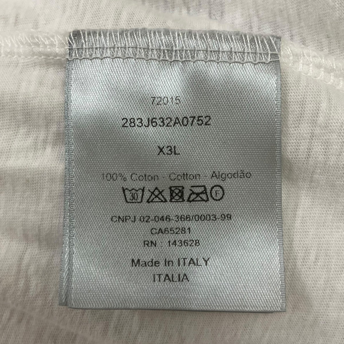 DIOR×TRAVIS SCOTT プリントTシャツ 古着・中古-6枚目のアイテム画像