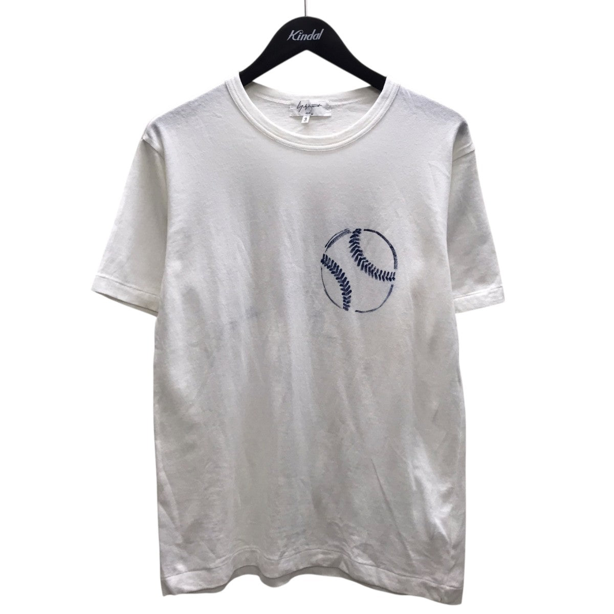 Yohji Yamamoto pour homme ベースボール期 半袖Ｔシャツ 古着・中古-1枚目のアイテム画像