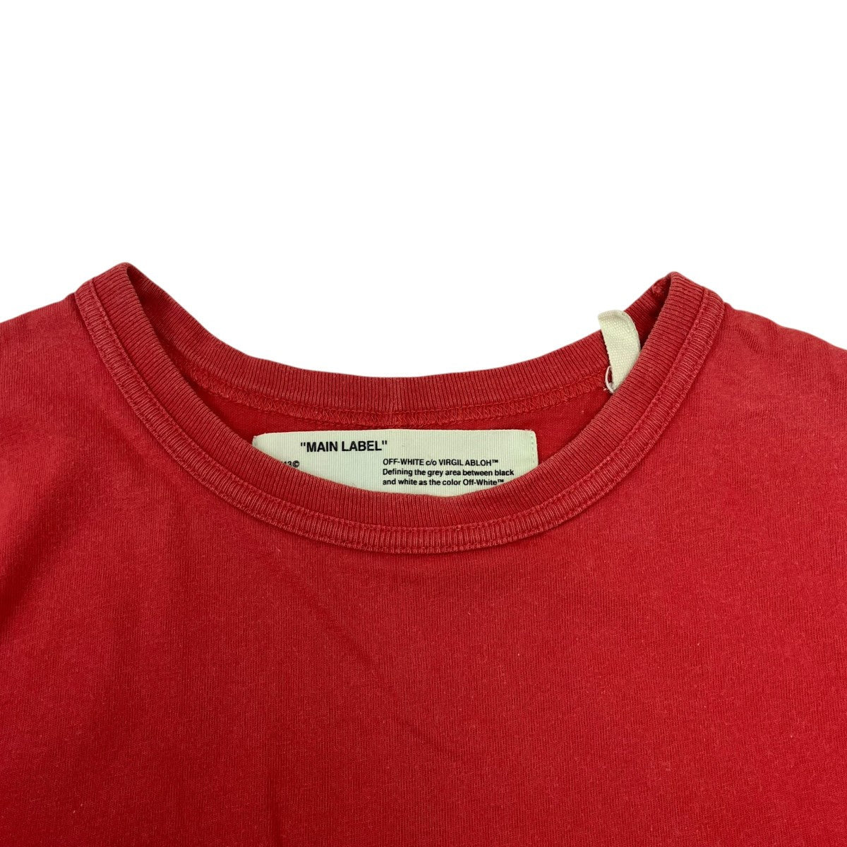 OFFWHITE バックロゴプリントTシャツ 古着・中古-5枚目のアイテム画像