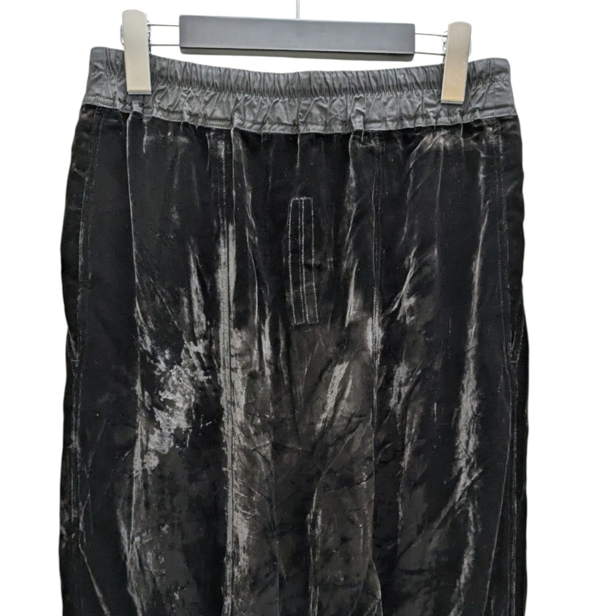 Rick Owensリックオウエンス ベルベット パンツ 黒 38 Rick Owens リックオウエンス FW24 WIDE BELA PANTS / BLK/BRW