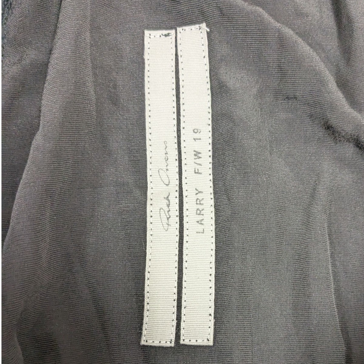 リックオウエンス　　ベロアパンツ RICK OWENS(リックオウエンス) ベロアパンツ RP19F5308-V ブラック