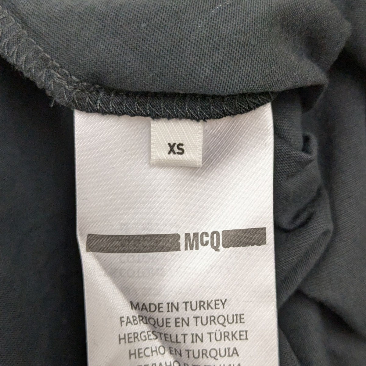 MCQ ロゴプリントＴシャツ 古着・中古-7枚目のアイテム画像