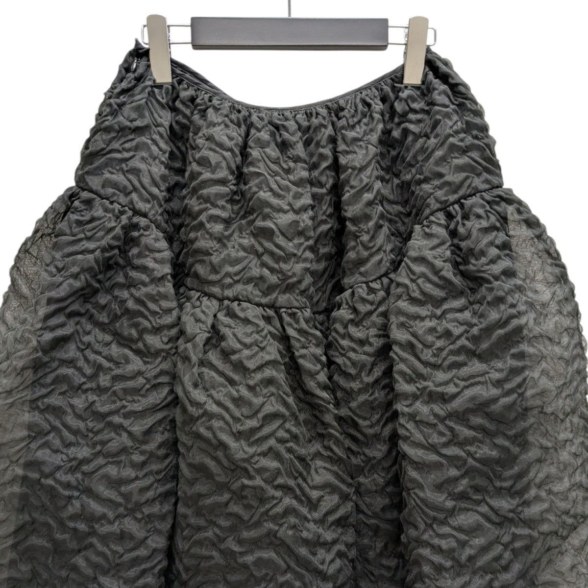 CECILIE BAHNSEN ローズマリースカート ジャガード フレア 黒 Cecilie Bahnsen(セシリーバンセン) ROSIE SKIRT ロージー