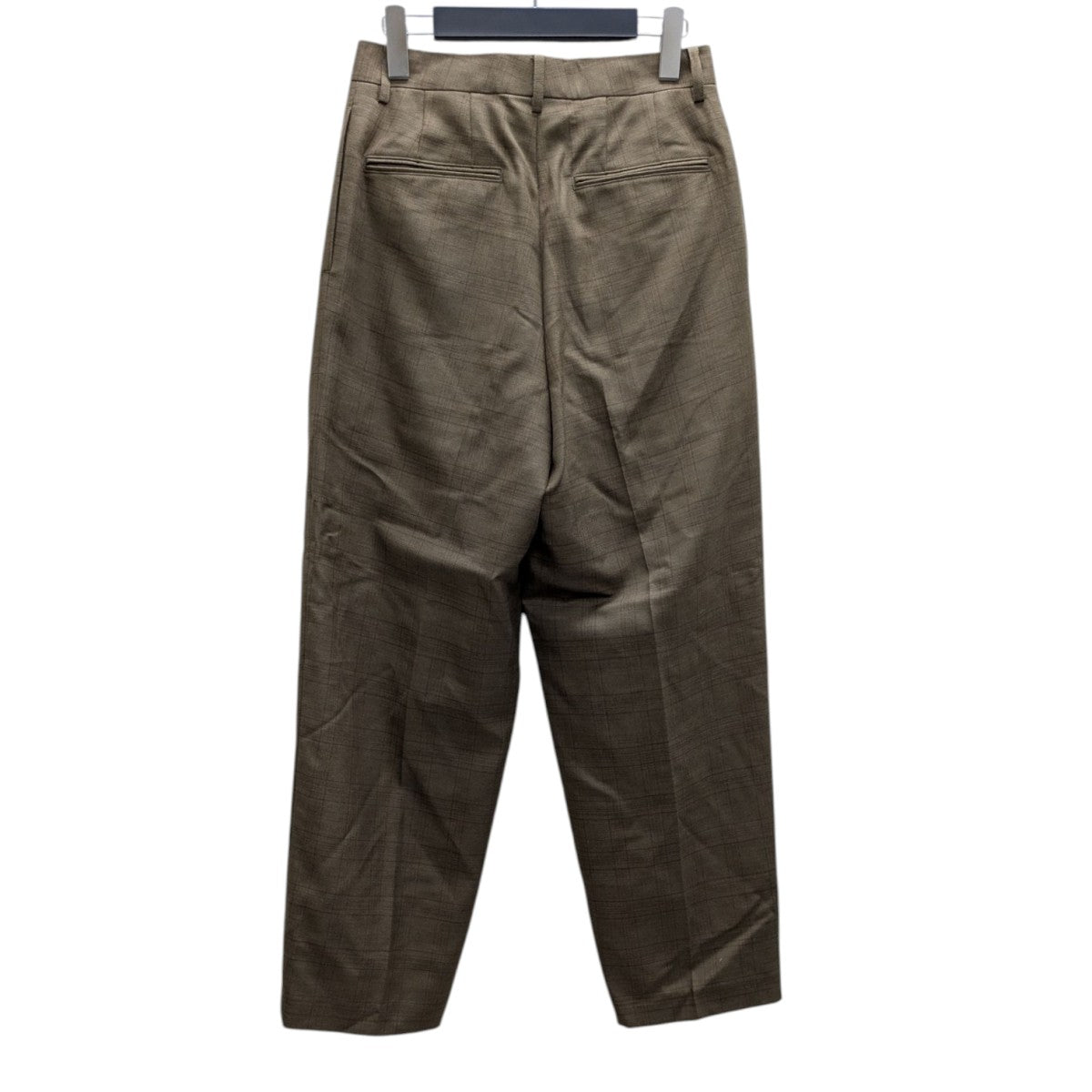 25SS BLUEFACED WOOL TWO-TUCK SLACKS スラックス