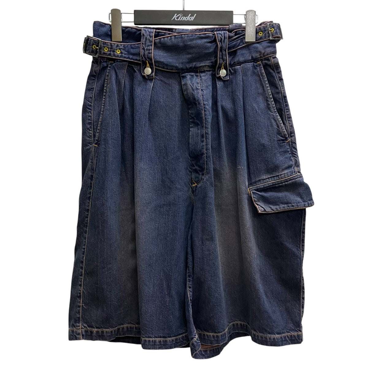 DENIM GURKHA CARGO SHORT PANTS グルカデニムショートパンツ