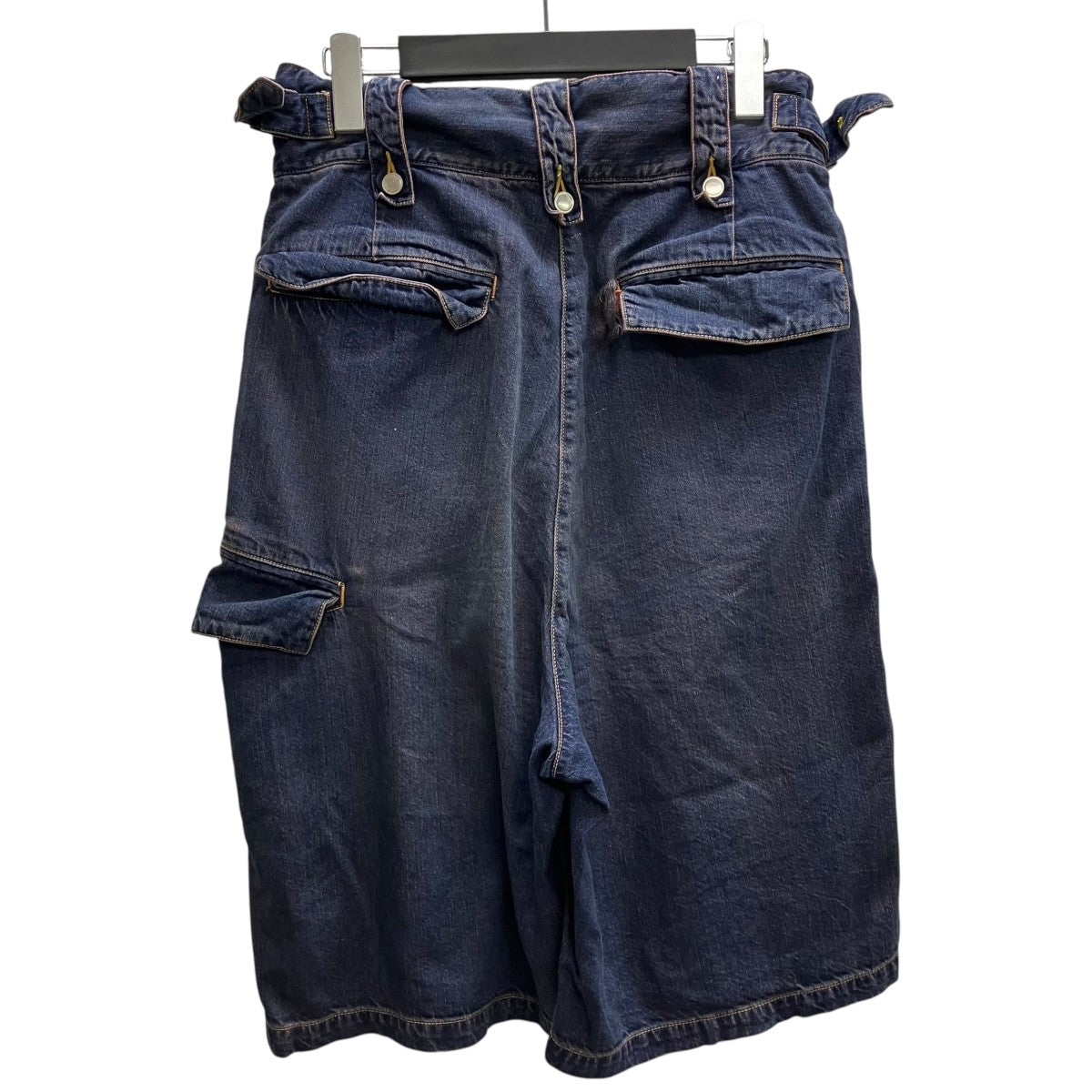 DENIM GURKHA CARGO SHORT PANTS グルカデニムショートパンツ