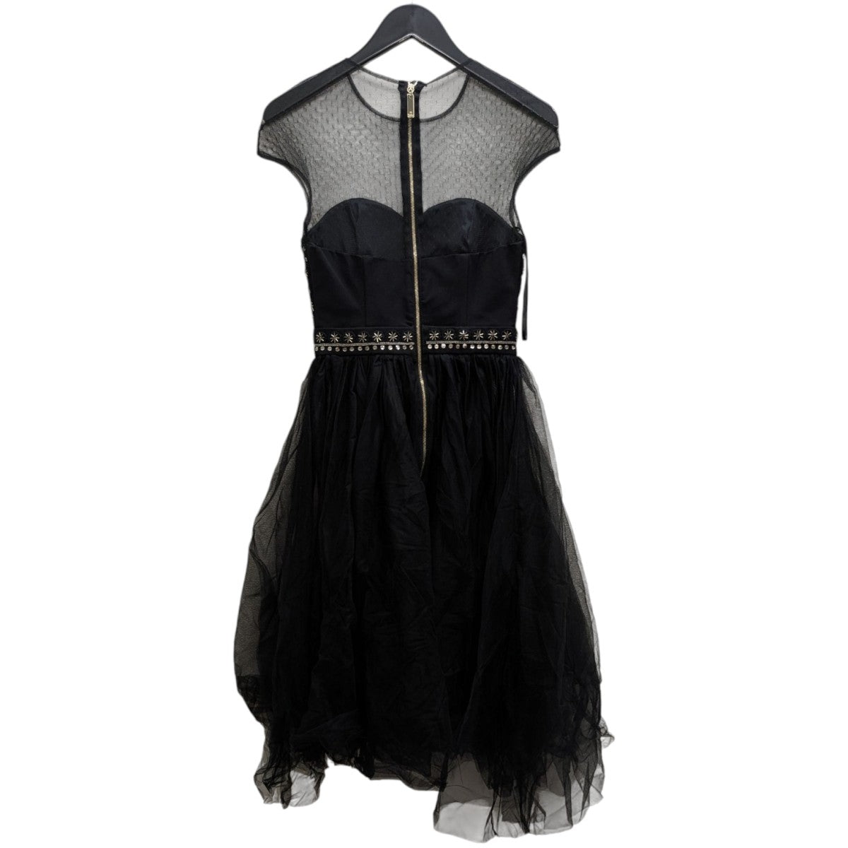 ELISABETTA FRANCHI ノースリーブワンピース 古着・中古-3枚目のアイテム画像