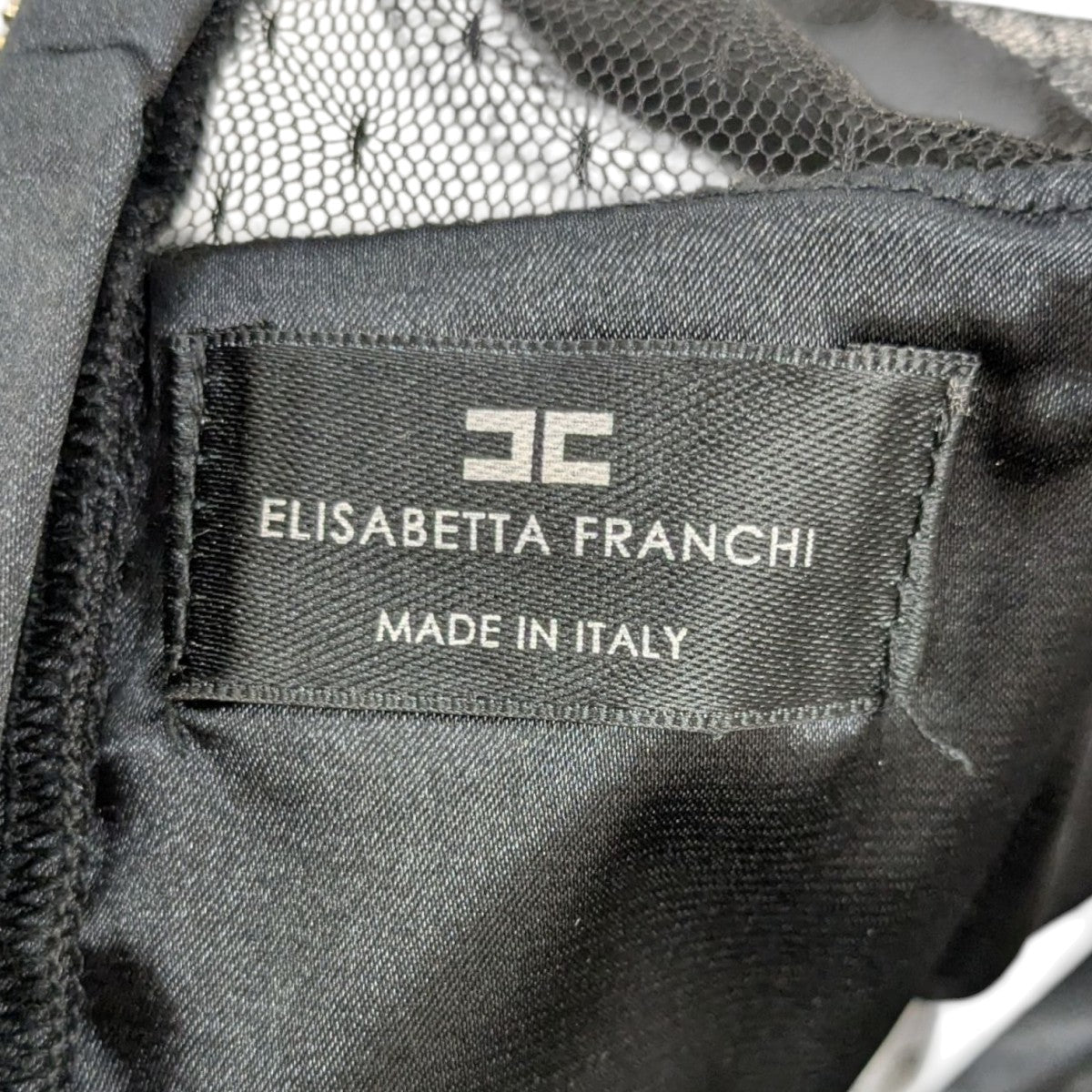 ELISABETTA FRANCHI ノースリーブワンピース 古着・中古-5枚目のアイテム画像
